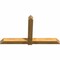 Ekena Millwork Eugene Rough Sawn Timber Gable Bracket, Western Red Cedar, 84"W x 49"H x 6"D x 6"F, 14/12 Pitch GBW084X49X0606EUG00RWR - alternate 3